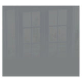 Decorative Glass Wall Tile (598 x 650 X 6mm) Metallic Silver