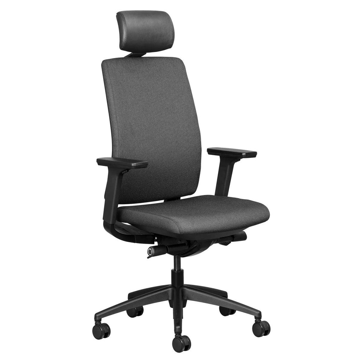 Mira Upholstered Mesh High-Back Office Chair