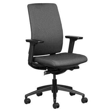 Mira Upholstered Medium-Back Office Chair