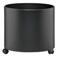 Mobile Round Solid Planter