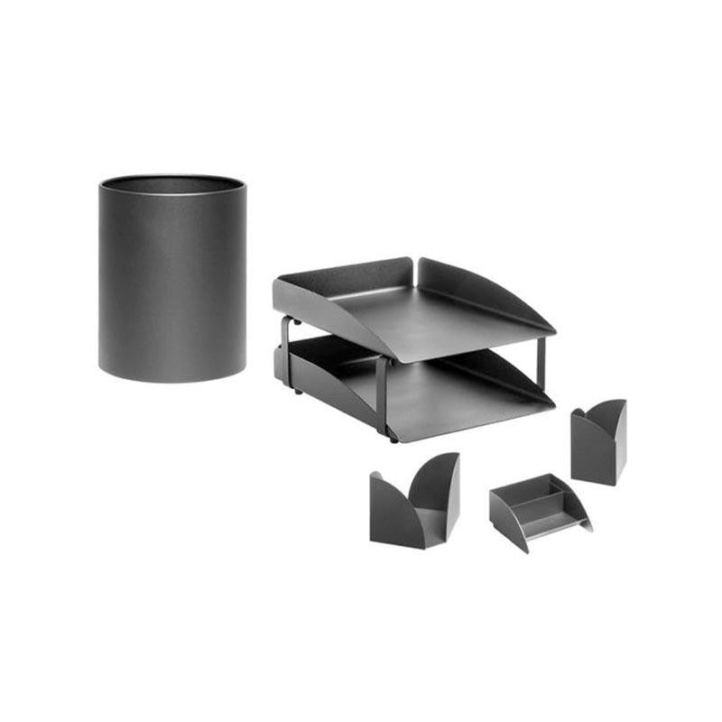 Modern Steel Desk Set