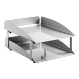 Modern Steel Two – Tier Letter Tray