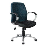 Morant Chrome Medium-Back Office Chair