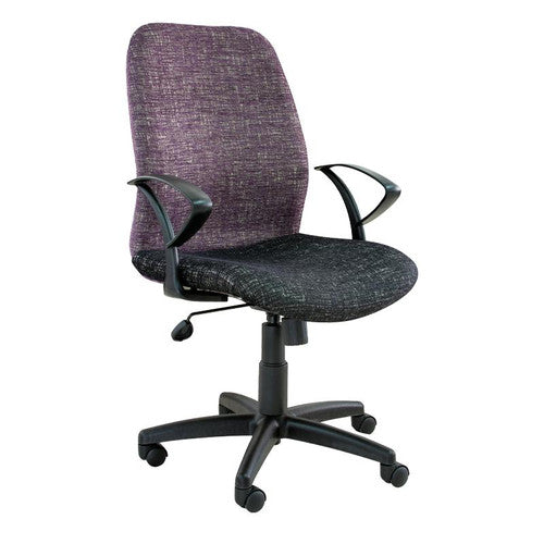 Dark Slate Gray Morant Polyurethane Medium-back Chair