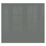 Decorative Glass Wall Tile (598 X 650 X 6mm) Mouse Grey