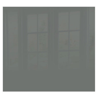Decorative Glass Wall Tile (598 x 650 X 6mm) Mouse Grey