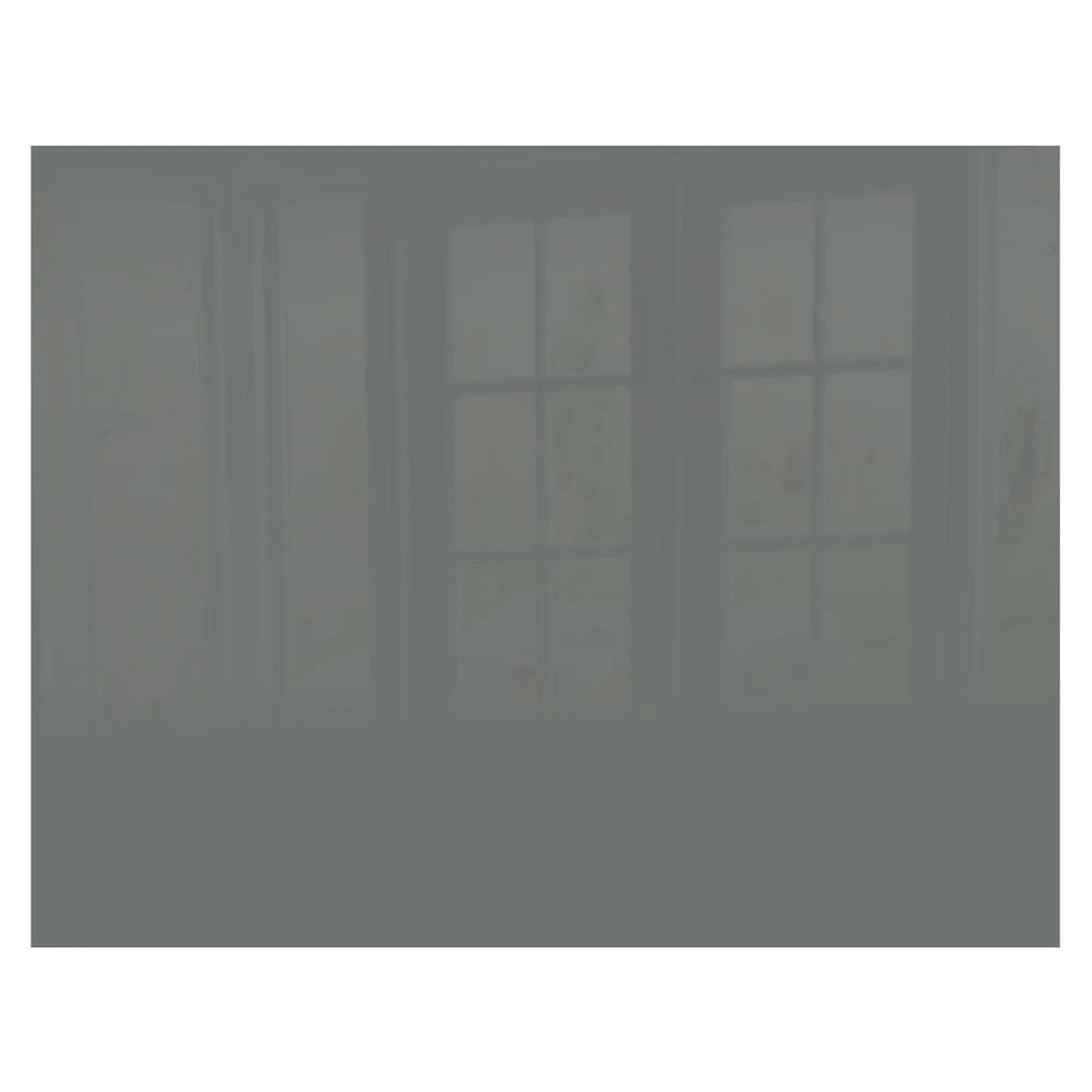 Decorative Glass Wall Tile (898 X 700 X 6mm) Mouse Grey