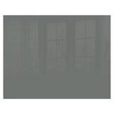 Decorative Glass Wall Tile (898 X 700 X 6mm) Mouse Grey