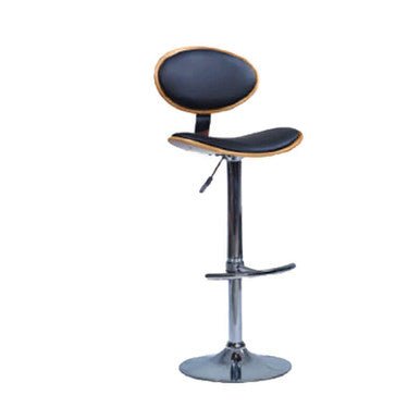 Nele Polywood Adjustable Seat Height Footrest Bar Stool