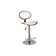 Nele Polywood Adjustable Seat Height Footrest Bar Stool
