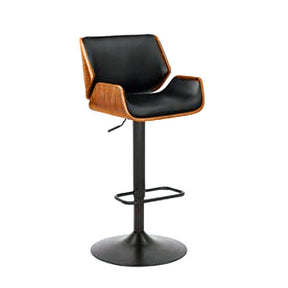 Nelia Polywood Adjustable Seat Height Footrest Bar Stool