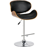 Nelly Polywood Bar Stool Adjustable Seat Height Footrest