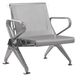 New Chrome Deluxe One-seater Airport Bench