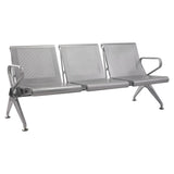 New Chrome Deluxe Three – Seater Airport Bench