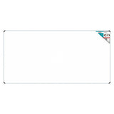 Non-Magnetic Whiteboard (1800 x 1200 mm) BD1268, Large Whiteboard with a Sleek White Surface and Metal Frame, Ideal for Classrooms and Offices.