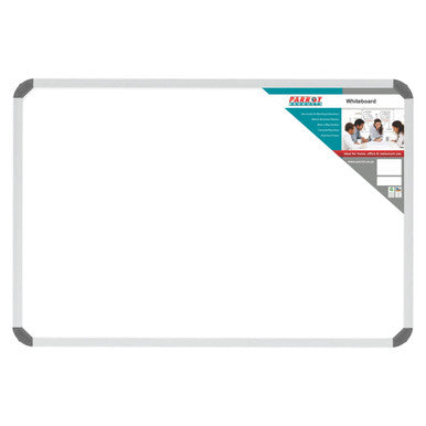 Non-Magnetic Whiteboard (900 x 600 mm) BD1225, Large Whiteboard with Aluminium Frame Suitable for Home, Office, and Restaurant Use.