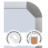 NON-REFLECTIVE MAGNETIC BOARD 3000*1200mm