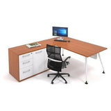 Nordic Executive Desk in Veneer Wood