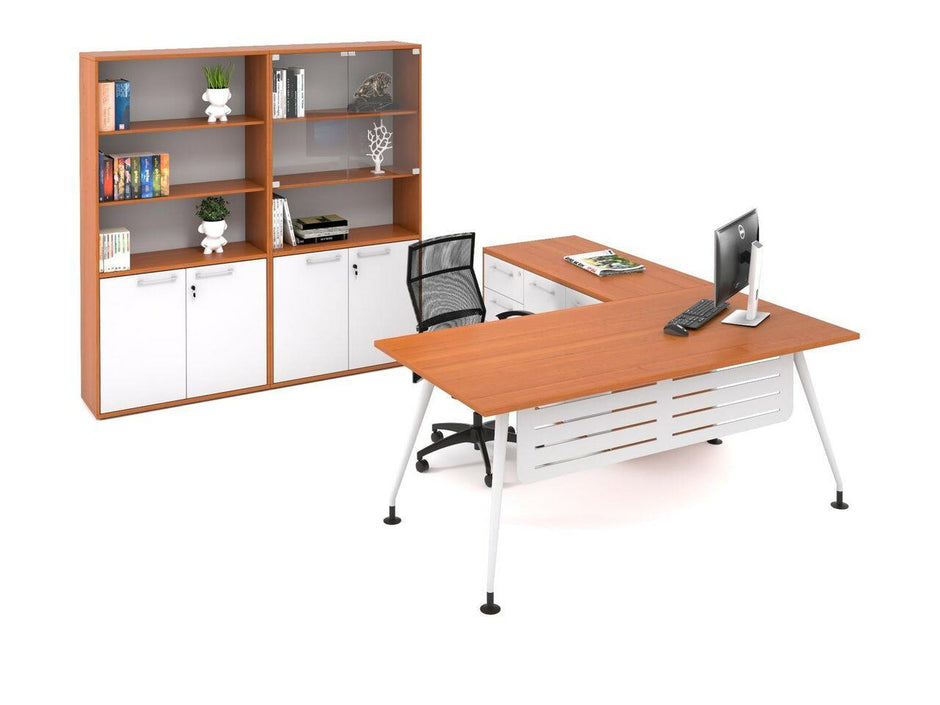 Nordic Executive Desk in Veneer Wood