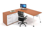 Nordic Executive Desk in Veneer Wood