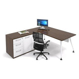 Nordic Executive Desk in Veneer Wood