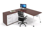 Nordic Executive Desk in Veneer Wood