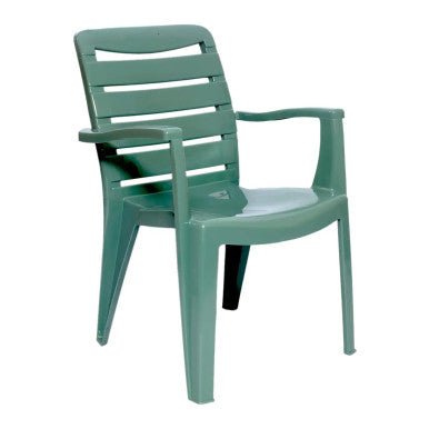 Nova Olive Indoor & Outdoor Dining Chair - Office Stock Group