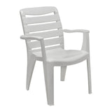 Nova White Indoor & Outdoor Dining Chair