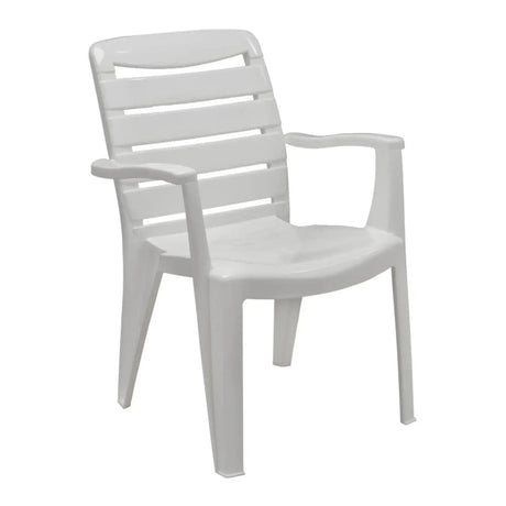 Nova White Indoor & Outdoor Dining Chair