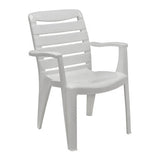 Nova White Indoor & Outdoor Dining Chair
