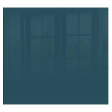 Decorative Glass Wall Tile (598 X 650 X 6mm) Ocean Blue