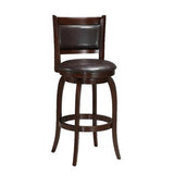 Of Swivel Bar Stool Cappuccino Brown Bar Stool
