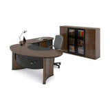 Orbit Executive Desk in Veneer Wood
