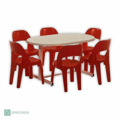 Oval Fibreglass Table - Additional View 2