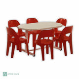 Oval Fibreglass Table | Uncategorized | Office Stock