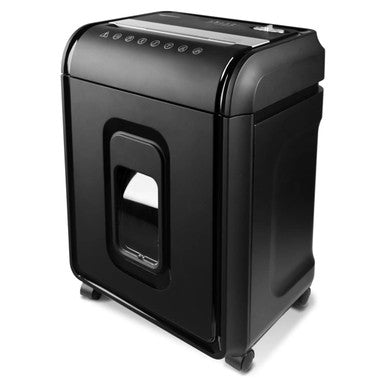 Paper Shredder (24 Sheets - 5 x 40 mm) S1024CC, Black Cross Cut Shredder with Medium Security for Documents.