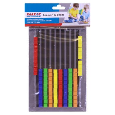Parrot Abacus 100 Beads – Box of 40 Uncarded