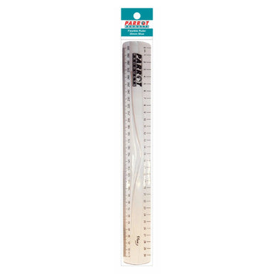 Parrot Flexible Ruler 30cm Clear