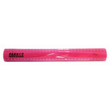 Parrot Flexible Ruler 30 cm Pink SA0030P, Pink Plastic Ruler with Measurement Markings for Precise Drawing and Measuring.