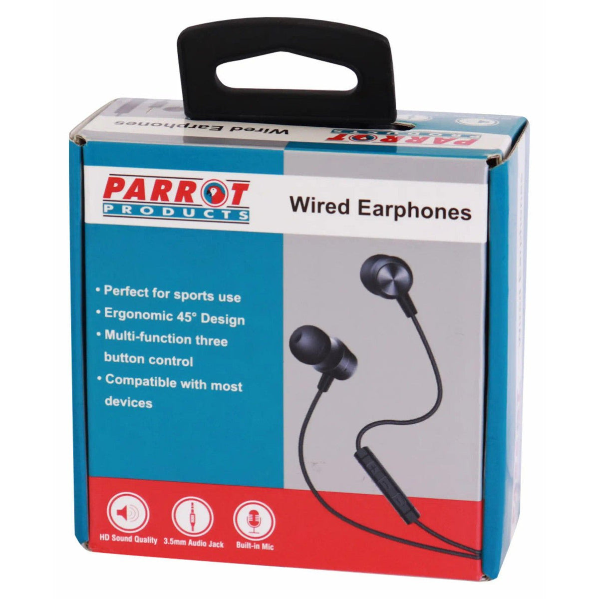 Parrot Wired Earphones