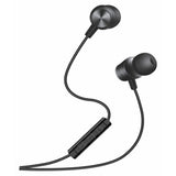 Parrot Wired Earphones CT3014, Black in-Ear Wired Headphones with Inline Remote Control and Microphone.