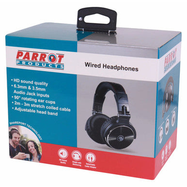 Parrot Wired Headphones