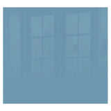 Decorative Glass Wall Tile (598 X 650 X 6mm) Pastel Blue
