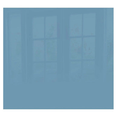 Decorative Glass Wall Tile (598 x 650 X 6mm) Pastel Blue