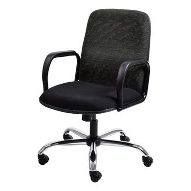 Paula Loop Arm Medium-Back Office Chair