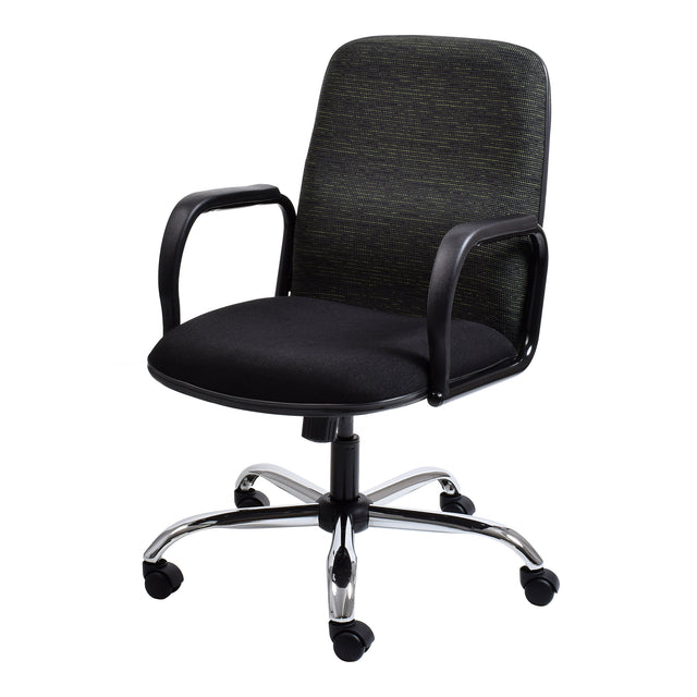 Paula Loop Arm Medium-Back Office Chair