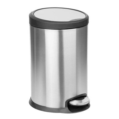 Pedal Polished Bathroom Bin