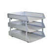 Perforated Steel Letter Tray 3 Tier