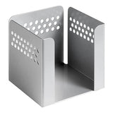 Perforated Steel Paper Cube Holder