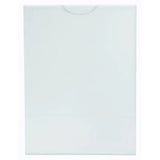 Perspex Pocket (Clear / White Backing A2)